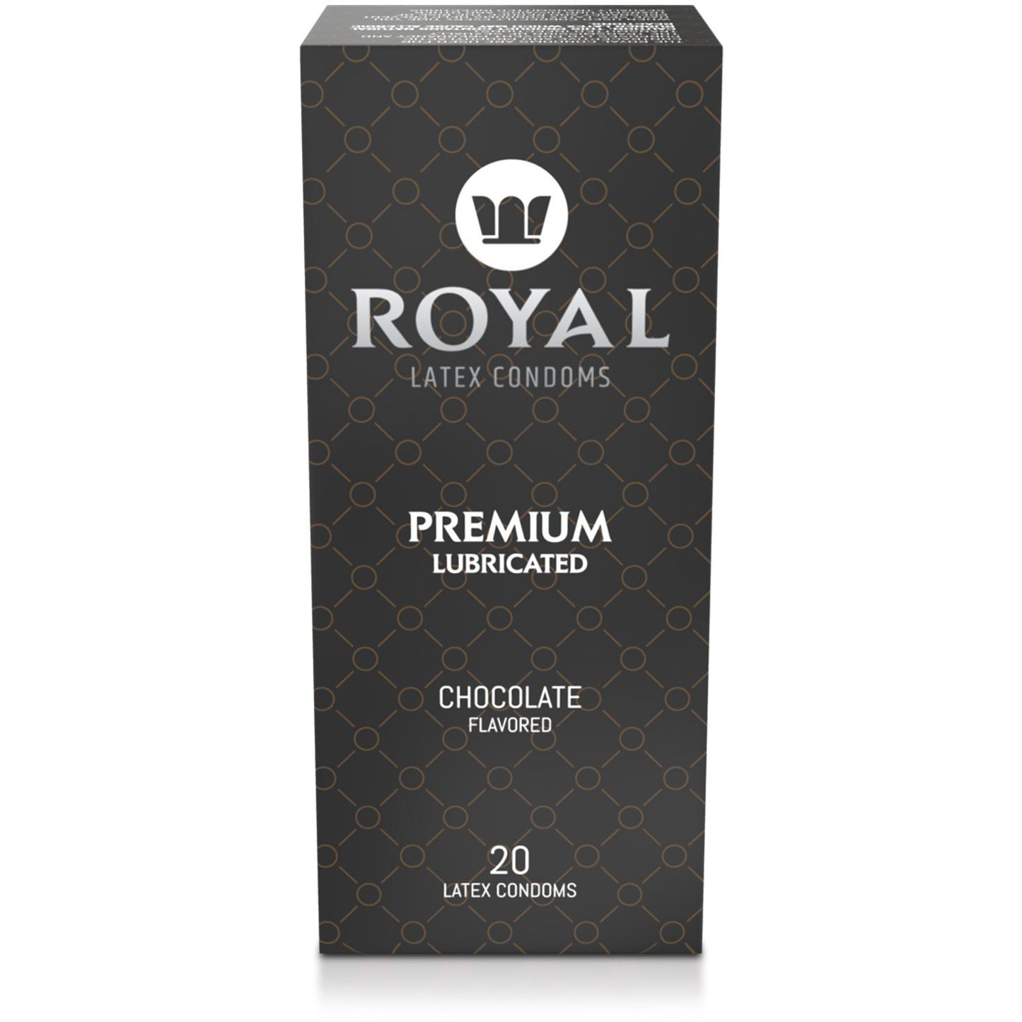 Chocolate Flavored Ultra Thin Latex Condoms - Royal Intimacy