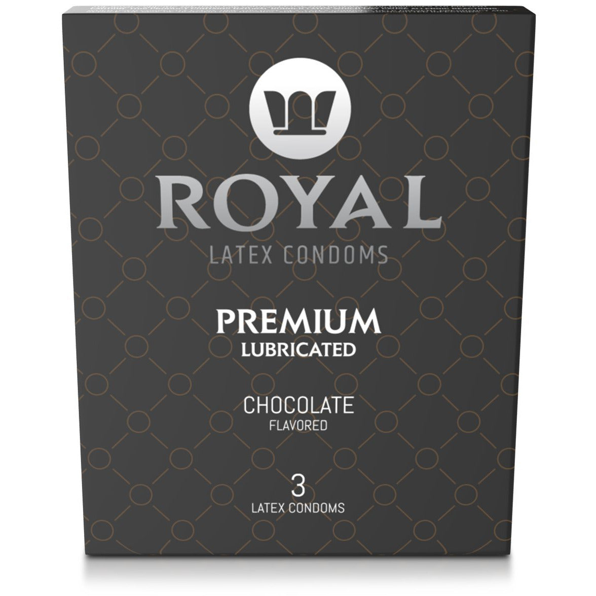 Chocolate Flavored Ultra Thin Latex Condoms - Royal Intimacy