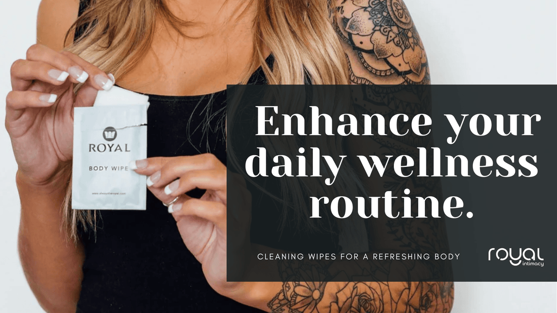 Intimacy Cleaning Wipes for a Refreshing Body Cleansing Experience
