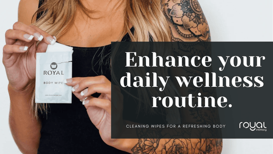 Intimacy Cleaning Wipes for a Refreshing Body Cleansing Experience