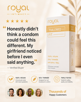 Tailored Fit Ultra Thin Vegan Latex Condoms