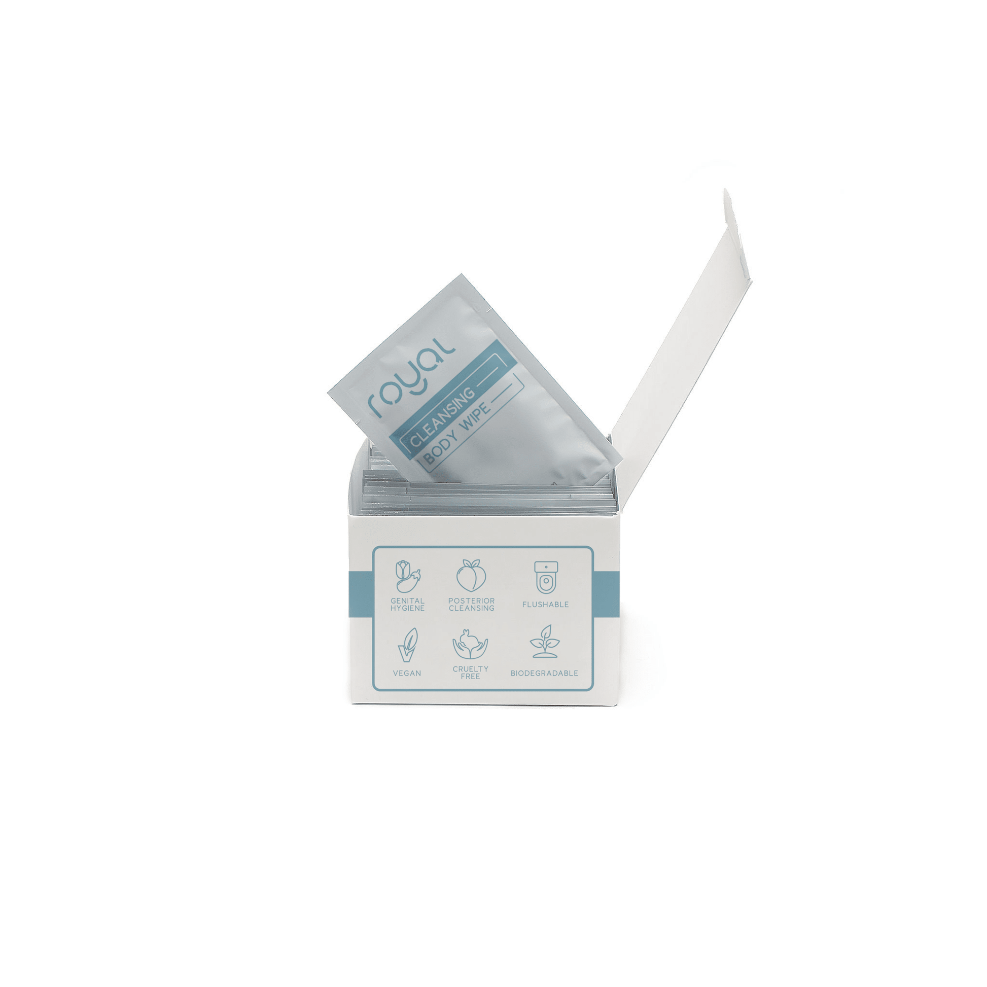 Intimate Cleansing Individually Wrapped Wipes - Royal Intimacy