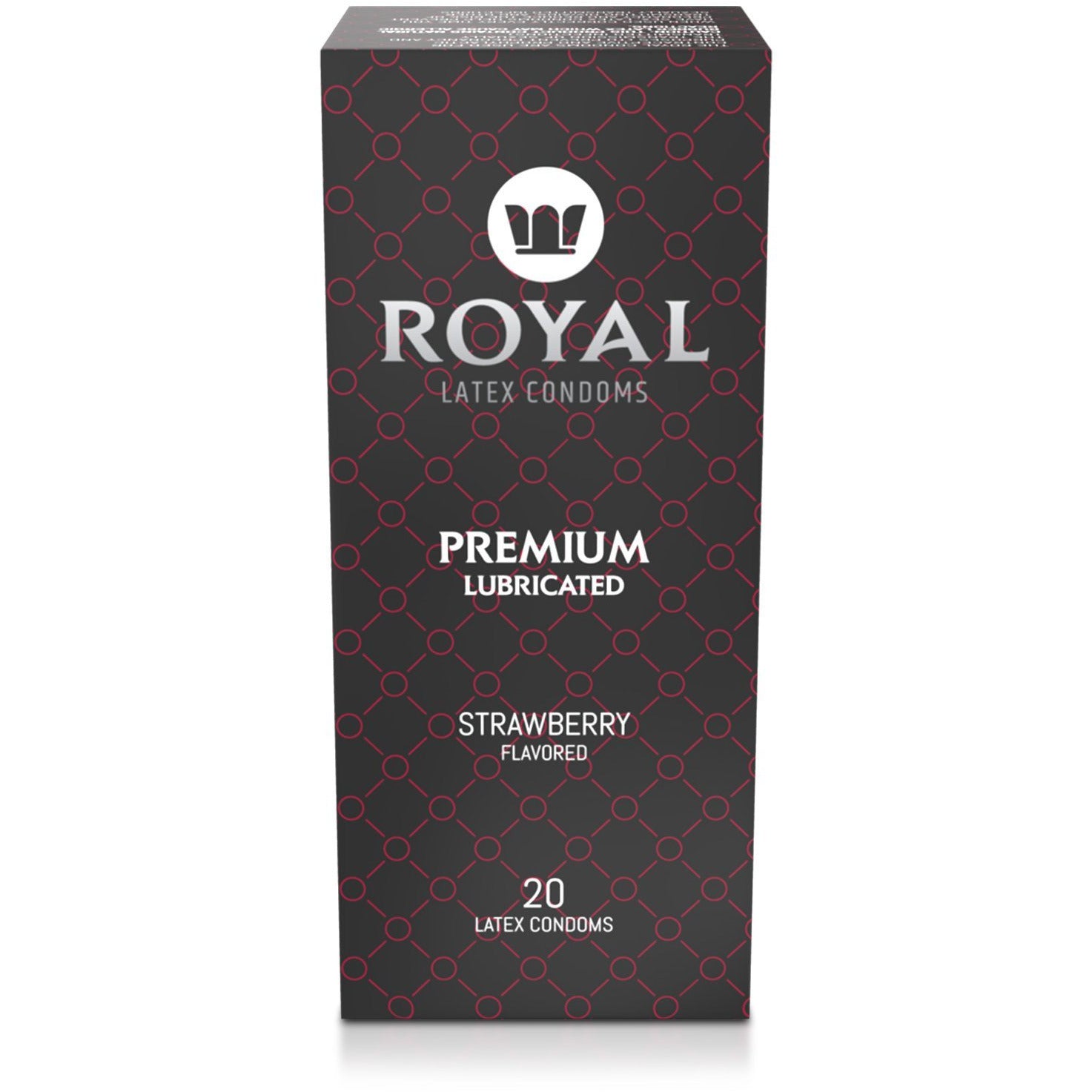 Strawberry Flavored Condoms - Royal Intimacy